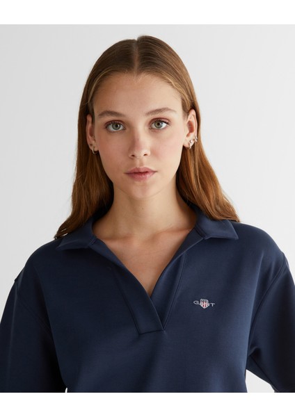 Kadın Lacivert Logolu Polo 42425114T.433 fırsatları