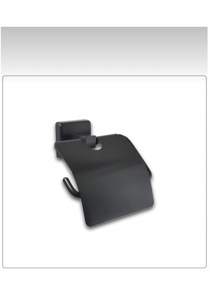 Csk Siyah Kare Tuvalet Kağıtlığı