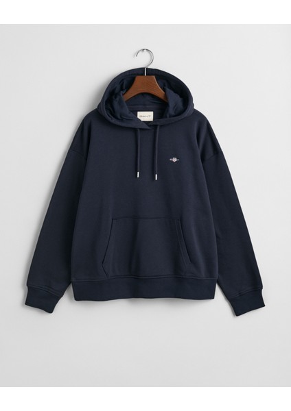 Kadın Lacivert Relaxed Fit Kapüşonlu Sweatshirt 4201413.433 fırsatları