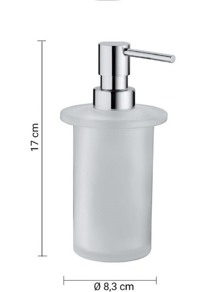 Azzorre Sıvı Sabunluk, Tezgah Üstü - Buzlu Cam fiyatları