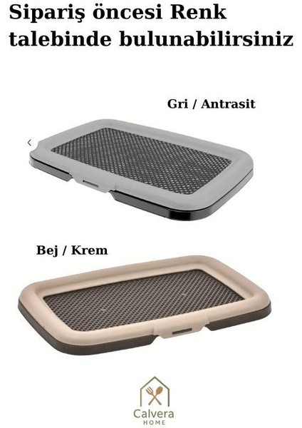 Akıllı Köpek Tuvaleti Eğitim Pedi-60 cm*40 cm-Elekli-Aparatlı-Kaymaz Tabanlı-Evcil Hayvan Tuvaleti fiyatları