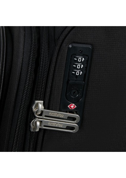Siyah Cloudrider 4 Tekerlekli Kabin Boy Valiz 55 cm fırsatları