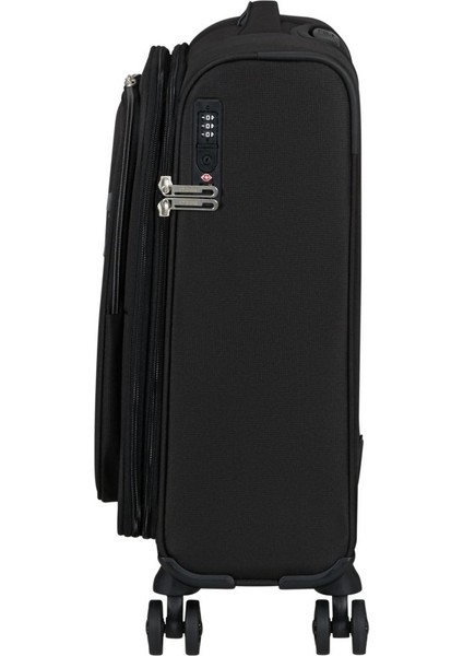 Siyah Cloudrider 4 Tekerlekli Kabin Boy Valiz 55 cm indirimleri