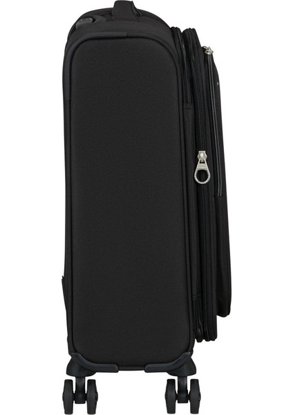 Siyah Cloudrider 4 Tekerlekli Kabin Boy Valiz 55 cm