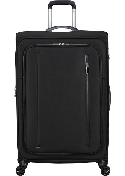 Siyah Cloudrider 4 Tekerlekli Büyük Boy Valiz 78 cm