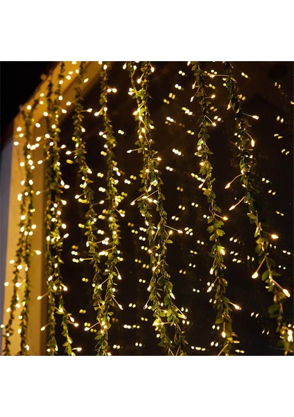 Led Işık 5 Metre Sarı Işık Perdeli Aydınlatma – USB Girişli, Bakır Telli, 10 Halkalı Tasarım, Perde Asma Aparatlı ve Uzaktan Kumandalı Dekoratif Işık Zinciri MZ-350 modelleri