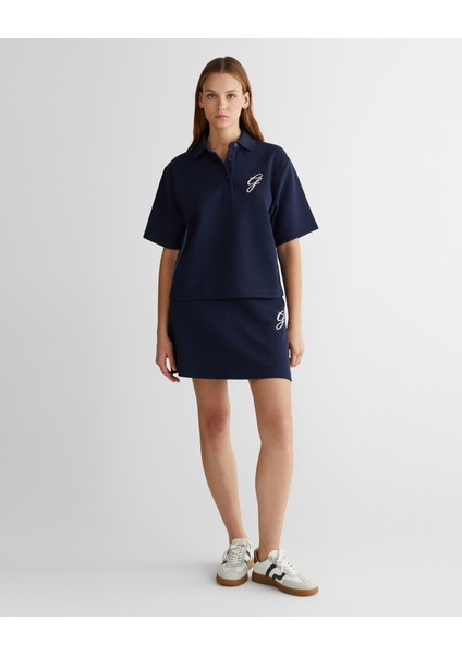 Kadın Lacivert Logolu Polo 42425115T.433 modelleri