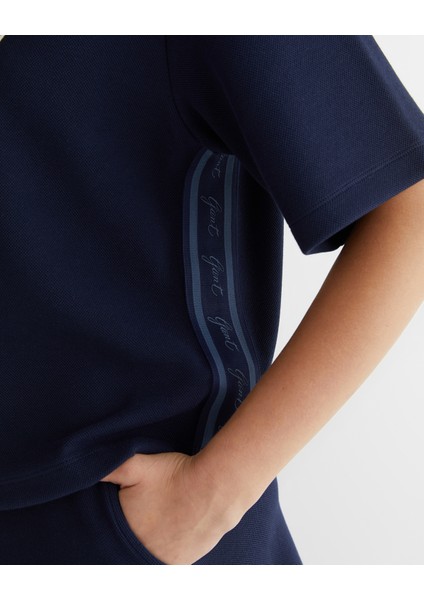Kadın Lacivert Logolu Polo 42425115T.433