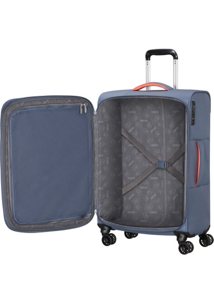 Mavi Cloudrider 4 Tekerlekli Orta Boy Valiz 67 cm fırsatları