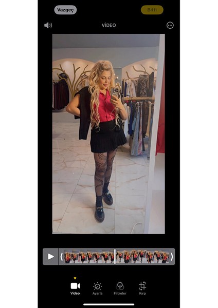 Kadın Yün Siyah Etekli Ikili Takım fiyatları