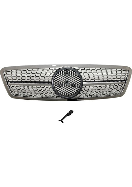 Mercedes Panjur W203 Krom/siyah -Diamond- 2004-06