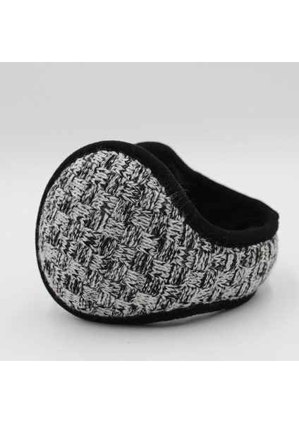 Kışlık Katlanabilir Sırt Giyimi Örme Telli Sekiz Kulak Manşonu Sonbahar ve Kış Sıcak Moda Yeni Kulak Setleri (Yurt Dışından)