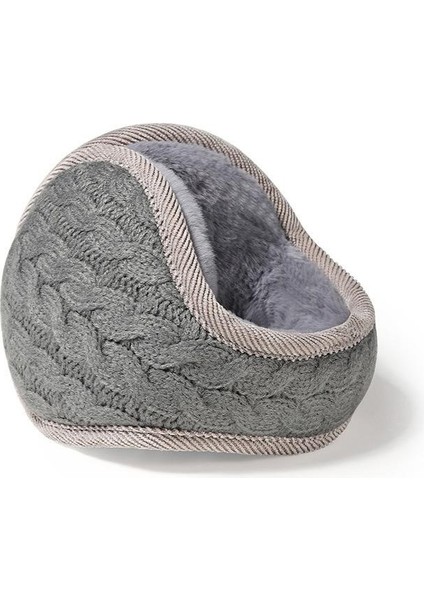 Kışlık Katlanabilir Sırt Giyimi Örme Telli Sekiz Kulak Manşonu Sonbahar ve Kış Sıcak Moda Yeni Kulak Setleri (Yurt Dışından)