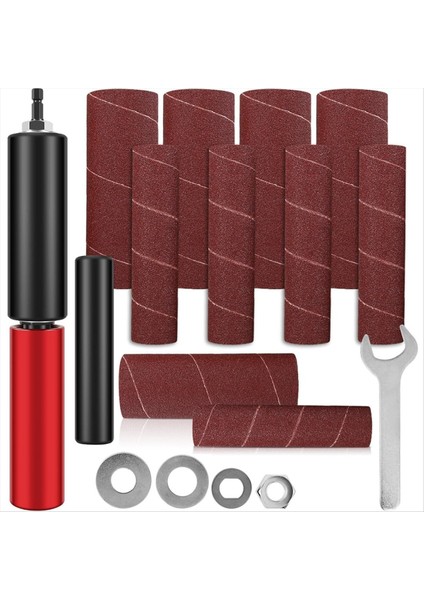 Davul Zımpara Seti Lastik Zımpara Davul Iğ Zımpara Adaptörü 120 Grit Zımpara Davul Zımpara Kolları Güç Matkap (Yurt Dışından) fırsatları