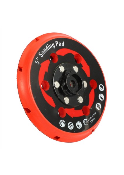 Çift Aksiyon Cilası Için 2x Destek Plakası Da Parlatıcı Destek Plakası Arka Tutucu 5 Inç 125MM (Yurt Dışından) indirimleri