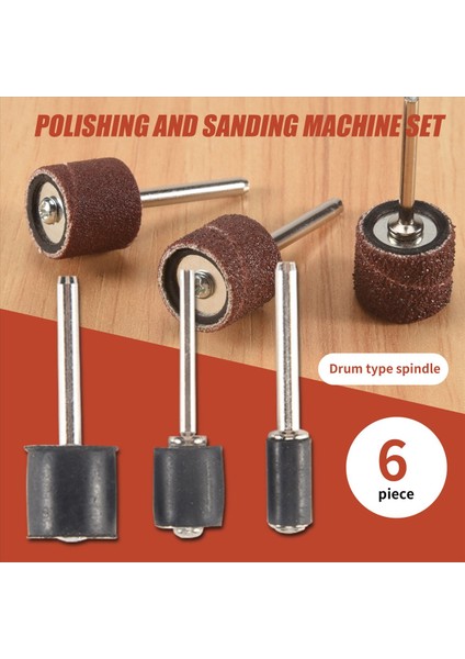 307 Adet Davul Zımpara Set Zımpara Davul Kiti 300 Adet Zımpara Bant Kolları (80/120/240) + 6 Adet Dremel Döner Aracı (2 35MM /3 17MM) + 1 Kombinasyon Anahtarı Için Davul Mandelleri (Yurt Dışından) indirimleri