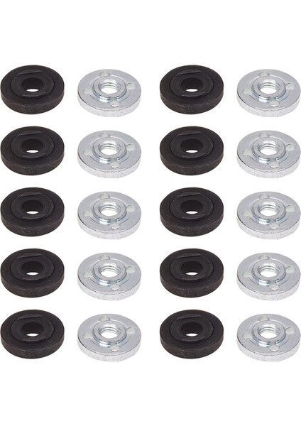 Makita 9523 Için 20PCS Yedek Açı Öğütücü Parça Iç Dış Flanş (Yurt Dışından)