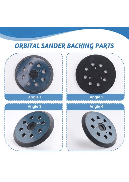 Makita BO5010 BO5021 BO5041 MT922 MT924 Için 5inch Track -Zımpara Pad Tabanı (Yurt Dışından) indirimleri