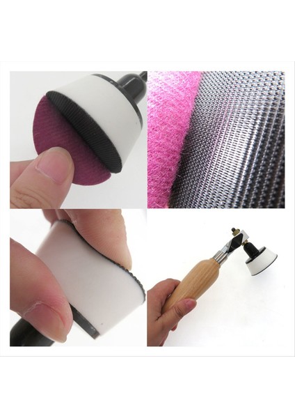 2 Inç Kase Zımpara Köpük Kanca ve Döngü Zımpara Pedi Uzun Parke Saplı Zımpara Aracı Ahşap Işleme (Yurt Dışından) fırsatları