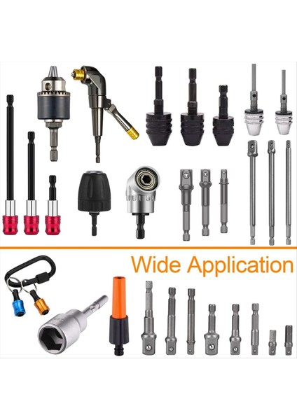 12 Parçalı Manyetik Matkap Ucu Uzatma Seti 3 Boyutta ve 3 Adet Bit Tutucu Anahtarlık ile 9 Adet Bit Uzatma Kiti (Yurt Dışından) indirimleri