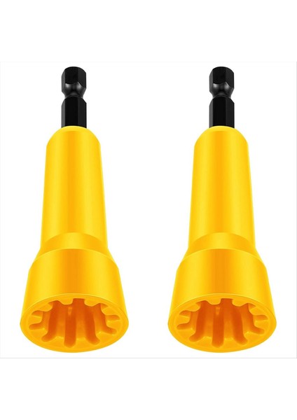 2pc Tel Bükülme Alet Tel Twister Alet Tatbikat Tel Bükülme Tel Konektör Soketi Tel Bükülme Spinner-Sarı (Yurt Dışından)