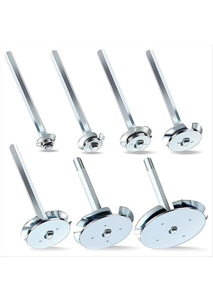 7pcs Pvc Bağlantı Soket Tasarrufu 1/2in 3/4in 1in 1-1/2in 2in 3inch 4 Inç Pvc Boru Raybası Hub&#39 I Çıkarmak Için (Yurt Dışından)