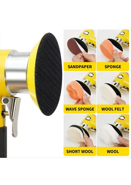 Mini 2 / 3inch Air Sander Pnömatik Parlatıcı Öğütücü Tamponu Çift Oyunculuk Track Parlatıcı A (Yurt Dışından) indirimleri