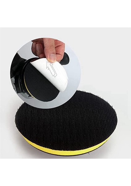 Manuel Zımpara Öğütme Bloğu 124MM Uyumlu Yuvarlak Elle Doldurulmuş Yapışkan Tepsi 5 Inç Yuvarlak El Tepsisi (Yurt Dışından) fırsatları