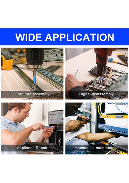 24 Pcs Manyetik Anti Kayma Tornavida Bitleri Set Ph1 Ph2 Ph2 Ph3 Pz1 Pz2 Pz3 Darbe Sürücü Bit Seti 1/4 Inç Hex Shank (Yurt Dışından) indirimleri