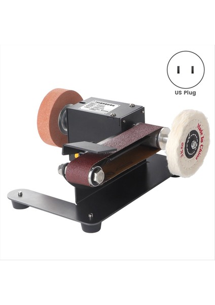 250W 775 Mini Kemer Zımpara Elektrik Tezgahı Zımpara Makinesi 7 Hızlı Küçük Öğütücü Kalavga Yapma Fişi (Yurt Dışından) modelleri