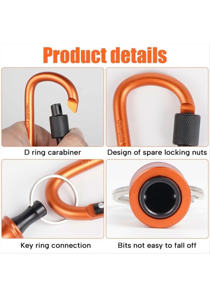 6pcs Bit Tutucular Anahtarlık 1/4 Inç Altıgen Bit Bit Tutucular Hızlı Değişim Tasarım (Yurt Dışından) indirimleri