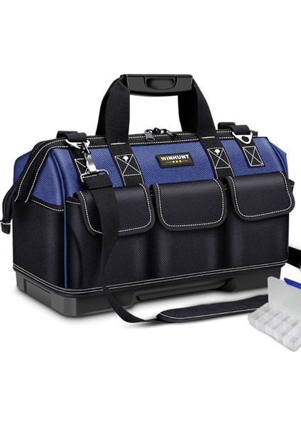 20 Inç Elektrikçi Alet Çantası Çok Fonksiyonlu Alet Çantaları Oxford Kumaş Elektrikçi Çantalar Su Geçirmez ve Aşınma-Resi (Yurt Dışından)