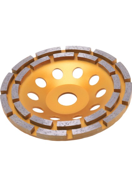 150MM 7 Inç Elmas 2 Satır Segment Taşlama Tekerleği Zımpara Zımpara Zımpara Öğütücü Kupası Aşındırıcı Aletler Beton Granit Için 22MM Delik (Yurt Dışından) fiyatları