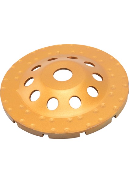 150MM 7 Inç Elmas 2 Satır Segment Taşlama Tekerleği Zımpara Zımpara Zımpara Öğütücü Kupası Aşındırıcı Aletler Beton Granit Için 22MM Delik (Yurt Dışından) indirimleri