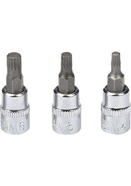 10 Parçalı Orta Delik Seti 12 Toplu Başlık Kolu Bit Seti 12 Nokta M Serisi Sleeve (Yurt Dışından) fiyatları