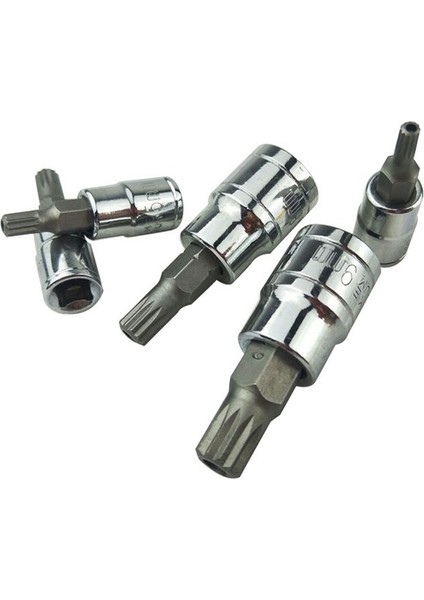 10 Parçalı Orta Delik Seti 12 Toplu Başlık Kolu Bit Seti 12 Nokta M Serisi Sleeve (Yurt Dışından) indirimleri