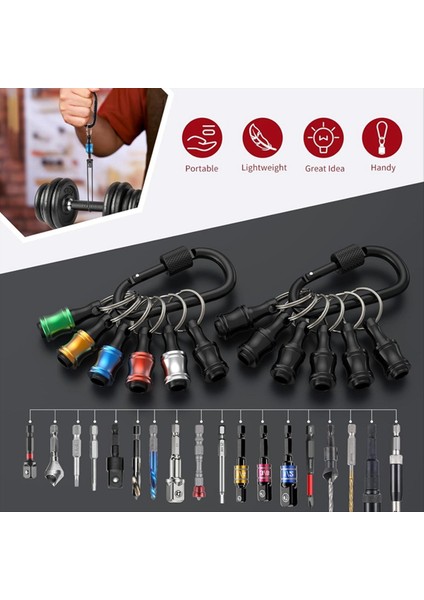 3 Pivoting Bit Uç Tutucu ve 12 Bit Tutucu Anahtarlık 1/4 Inç Pivot Matkap Bit Tutucu Hızlı Bırakma Knuckle Bits Tutucu (Yurt Dışından) indirimleri