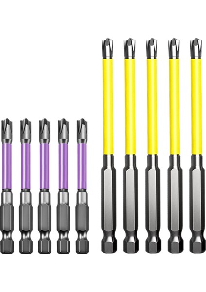 65MM 110MM Manyetik Özel Slottedcross Tornavida Biti Soket Anahtarı Için Elektrikçi Için Yüksek Sertlik El Aletleri (Yurt Dışından)