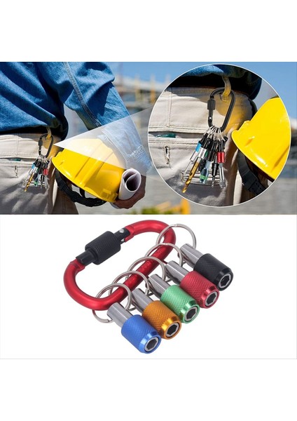 1/4 Bit Tutucu Oksidasyona Dayanıklı Iyi Uyumluluk Manyetik Soket Tutucu Metal Karabin Taşınabilir Kaplama Kırmızı (Yurt Dışından) indirimleri