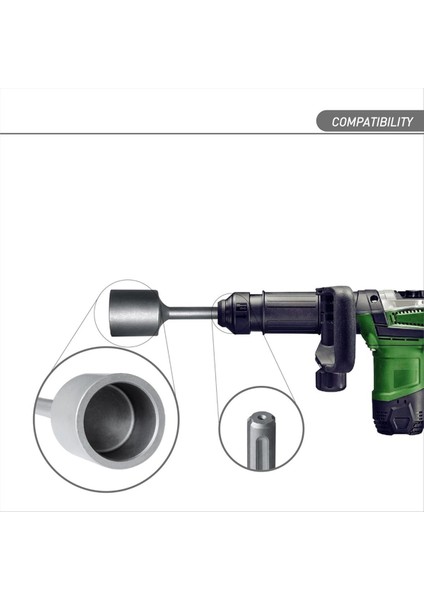 Sds Max T-Post Sürücü Eki 2 Inç Çaplı Kafa Sds-Max Döner ve Yıkım Çekiçleri ile Kullanım Için T-Postlar Için (Yurt Dışından) modelleri