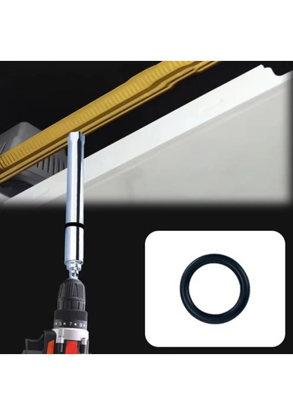 Tavan Tesviye Kolu 10MM/12MM/13MM/14MM/17MM Uzanan Içi Boş Vidalı Somun Sondaj Elektrik Aleti Için Hexagon Soketi (Yurt Dışından) fırsatları