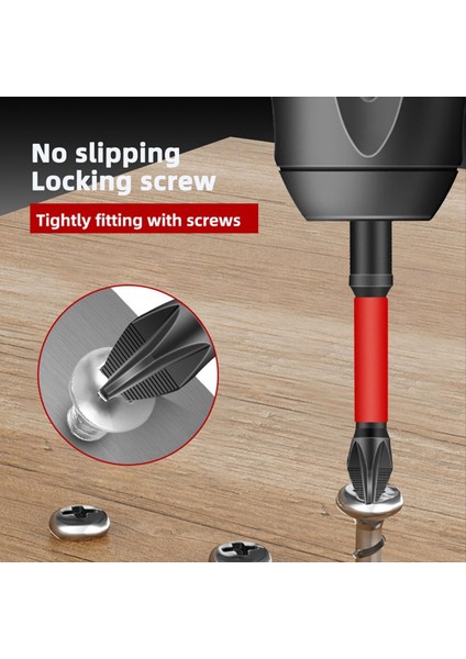 10 Adet 50MM Darbe Manyetik Parti Başı Kaymaz Ph2 Tornavida Ucu Matkap Bit Seti Yüksek Tork Sert Vidalı Alaşım Çelik (Yurt Dışından) indirimleri