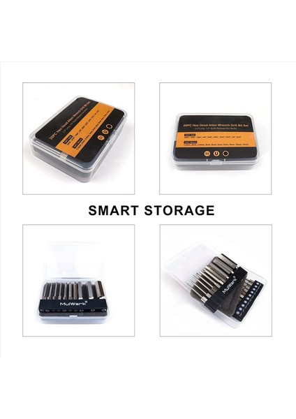 40PC Hex Hex Hex Anahtarı Matkap Bit Seti 2 3 Inç Uzunluğunda 1/4 Inç Çapında Hızlı Serbest Bırakma Shank Manyetik Tornavida Bit Seti (Yurt Dışından) fırsatları