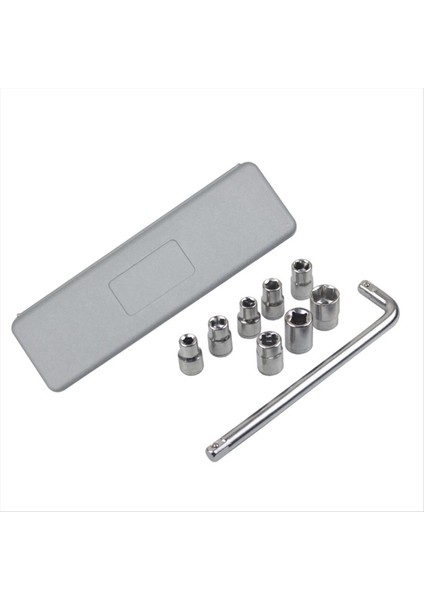 10 Parçalı Manşon Kombinasyon Aracı Seti Cırcır Çarkı Onarımı Acil Bisiklete Binme Oto Onarımı Çok Fonksiyonlu Set (Yurt Dışından) indirimleri