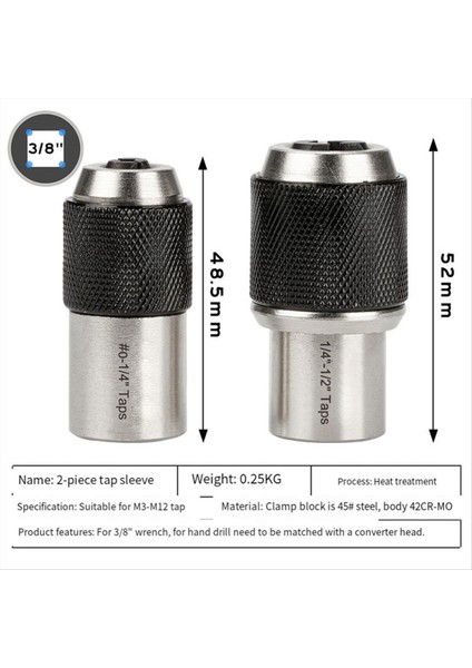 2pcs Tap Soket Seti Ayarlanabilir Çeneli Ekstraksiyon Aracı Musluklar Rayaplar Vidalı Ekstraktörler Için Uygun (Yurt Dışından) fırsatları