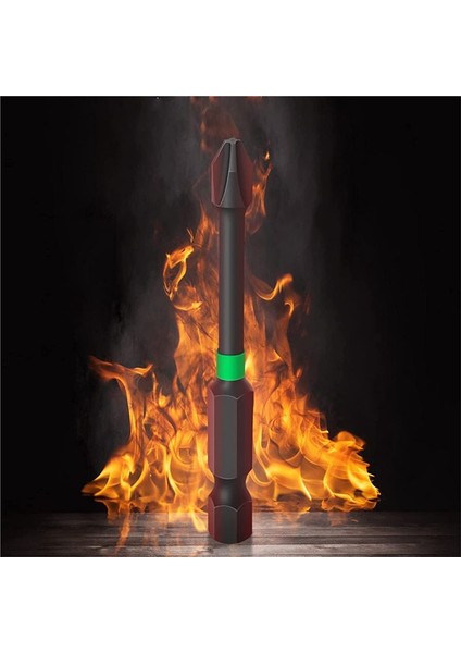 Manyetik Tornavida Bit Seti Kayma Önleyici Manyetik Matkap Ucu Seti S2 Etki Manyetik Güçlü Manyetik Ph2 Bitleri 12PCS (Yurt Dışından) indirimleri