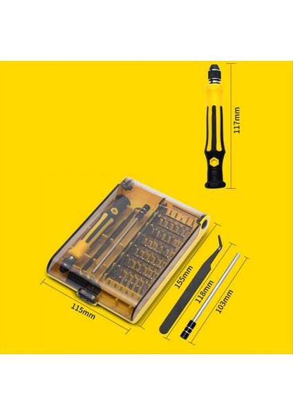45 1 Arada Çok Fonksiyonlu Tornavida Seti Cep Telefonu Onarım Tornavida Sökme Manşonu Ev Onarım Seti (Yurt Dışından) fiyatları