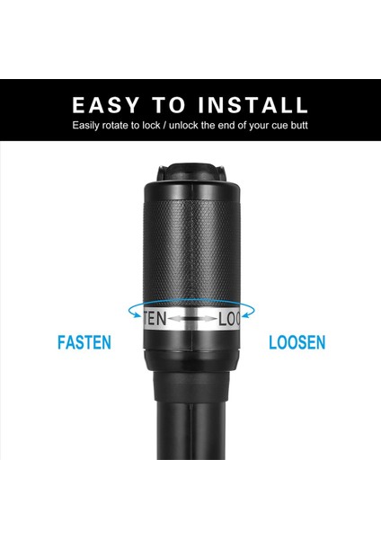 2x Havuz Işareti Uzatma Extension Inserment Entertainment Teleskopik Ipucu Bilardo Havuz Ipucu Için Uzatma (Yurt Dışından) fırsatları