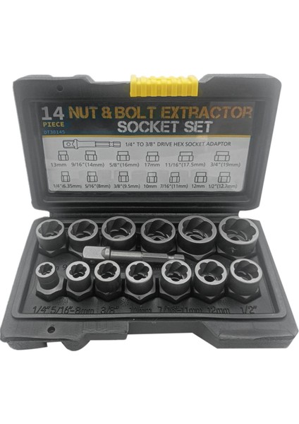 Somun Çıkarıcı Soket Vidalı Somun Extractor Soluk Soket Aracı Otomotiv Malzemeleri (Yurt Dışından)