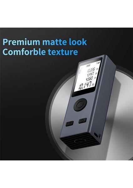 Mini Lazer Mesafe Ölçüm Aracı 131FT/40M ± 2mm Doğruluk M/in/ft Birim Anahtarlama Mesafe/alan/hacim/pisagor (Yurt Dışından) modelleri